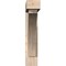 Ekena Millwork Thorton Block Smooth Bracket w/ Offset Brace, Douglas Fir, 5 1/2"W x 28"D x 28"H BKT0604X28X28THR05SDF - alternate 4